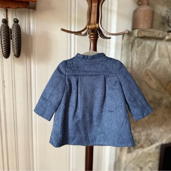 Zara Baby Blue Peacoat - Picture 4 of 4